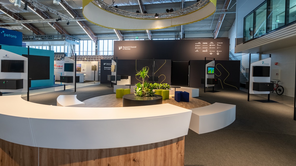 Appex messestand ONS 2022 Norges Forskningsraad_4