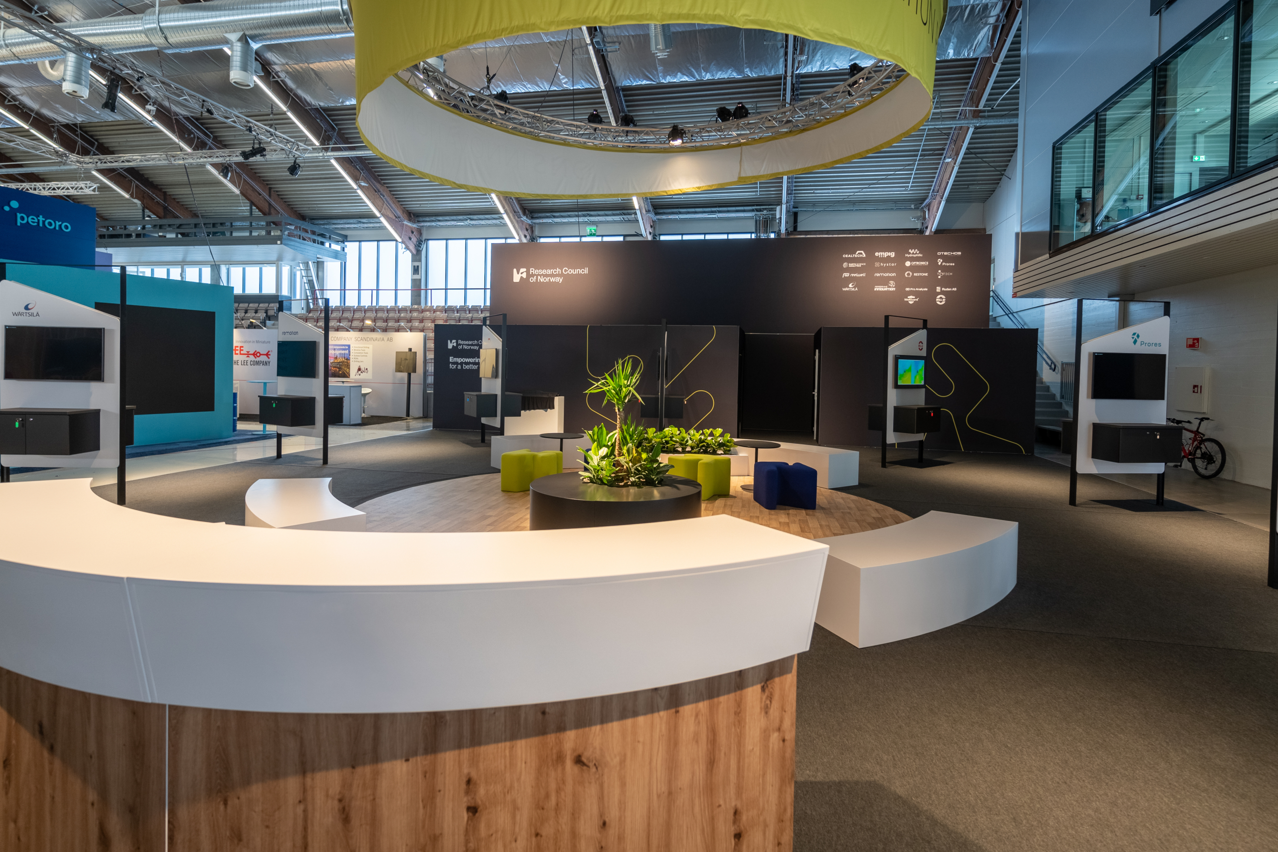 Messestand for Norges Forskningsråd > Appex