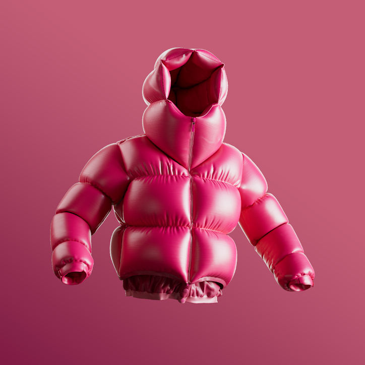 HM Move Rosa Puffer Jakke