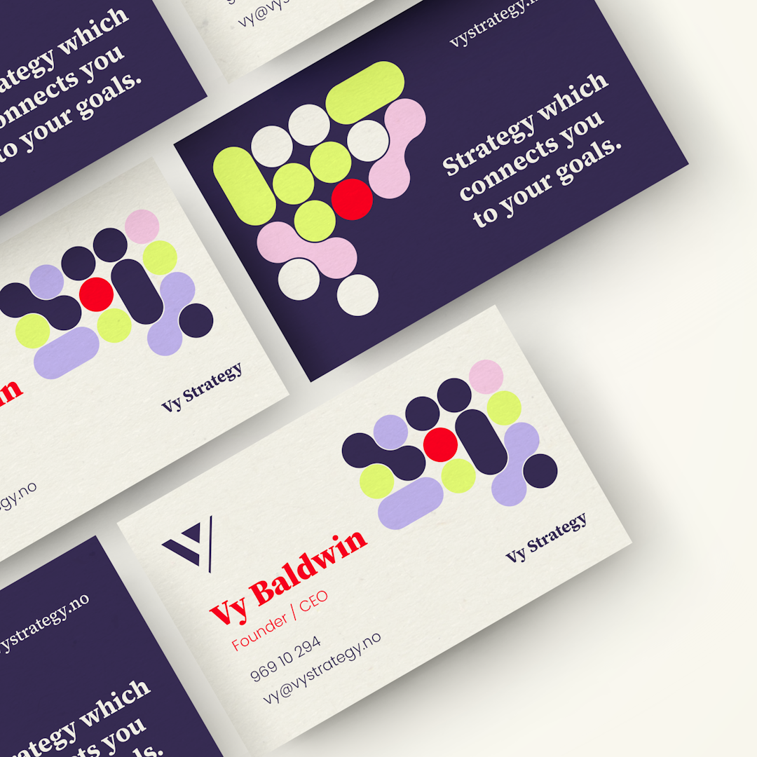 Vy Strategy bsinesscards by Appex