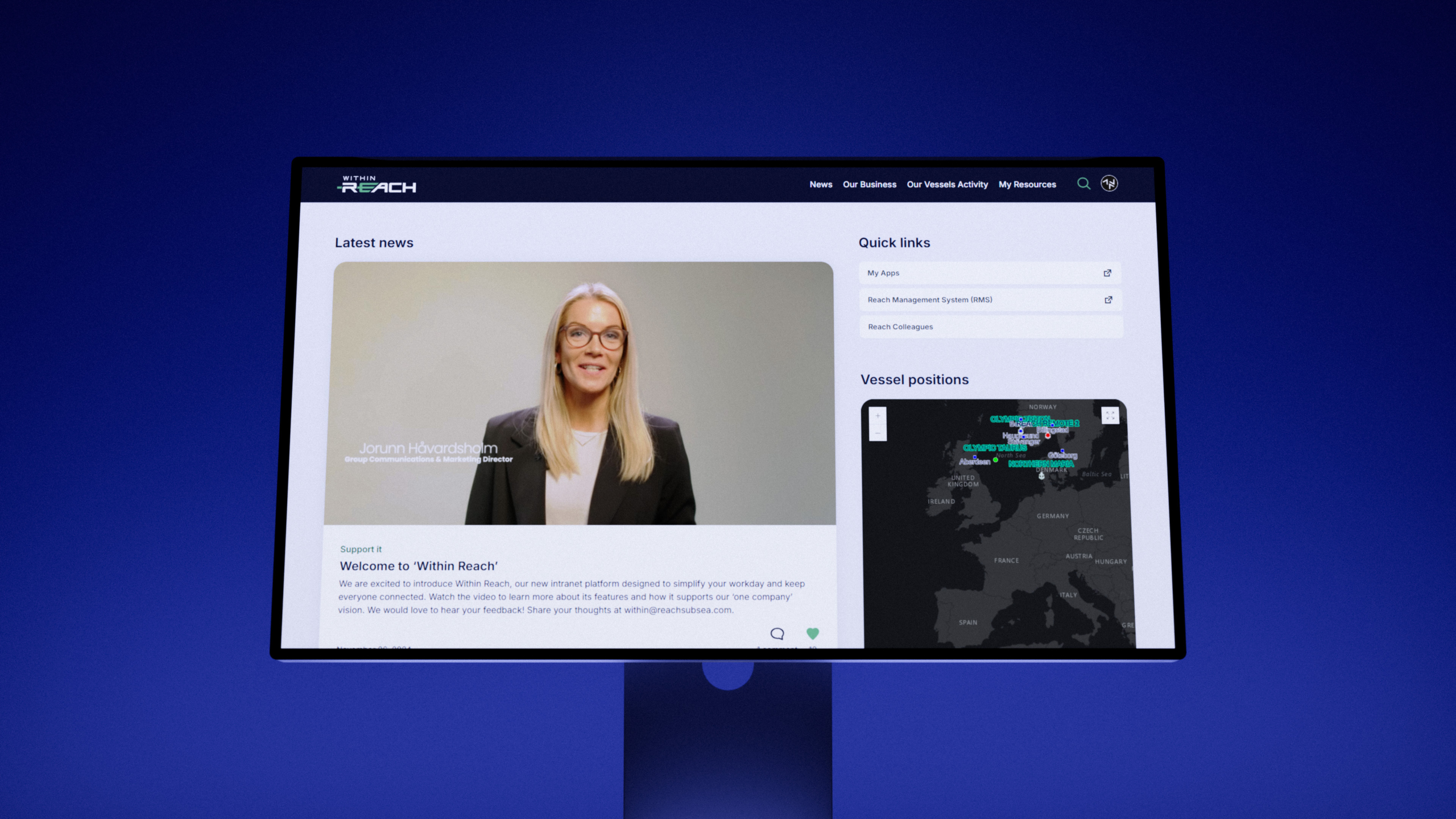 Reach Subsea Intranett 16x9