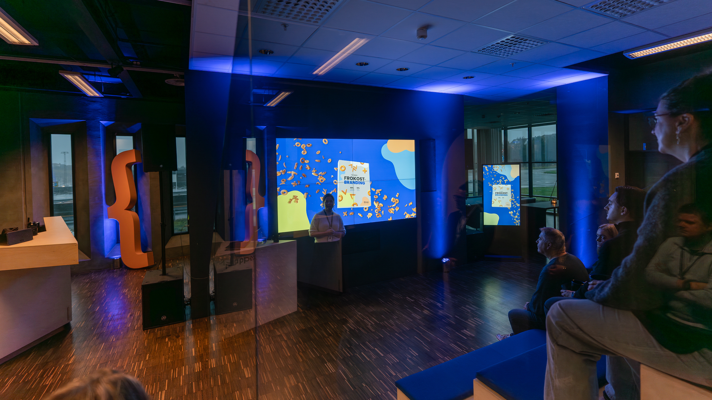 Frokostbranding arrangement hos Appex på Deco bygget om merkevarebygging