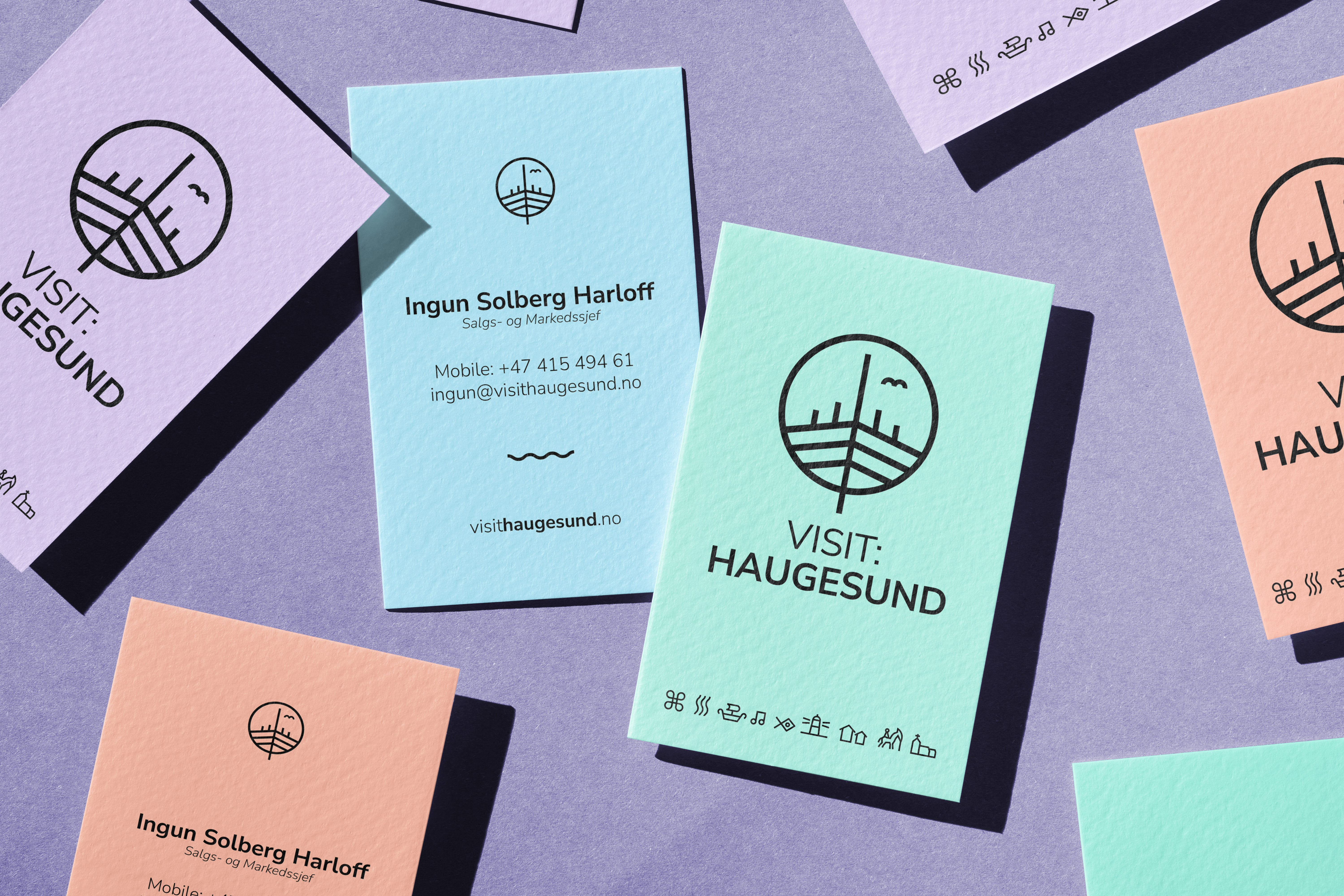 Visittkort Visit Haugesund