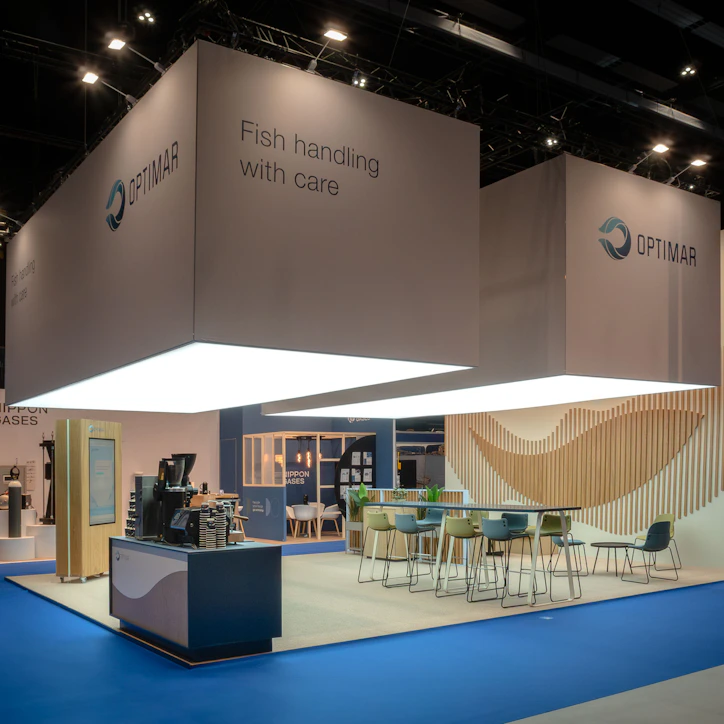 Messestand for Optimar